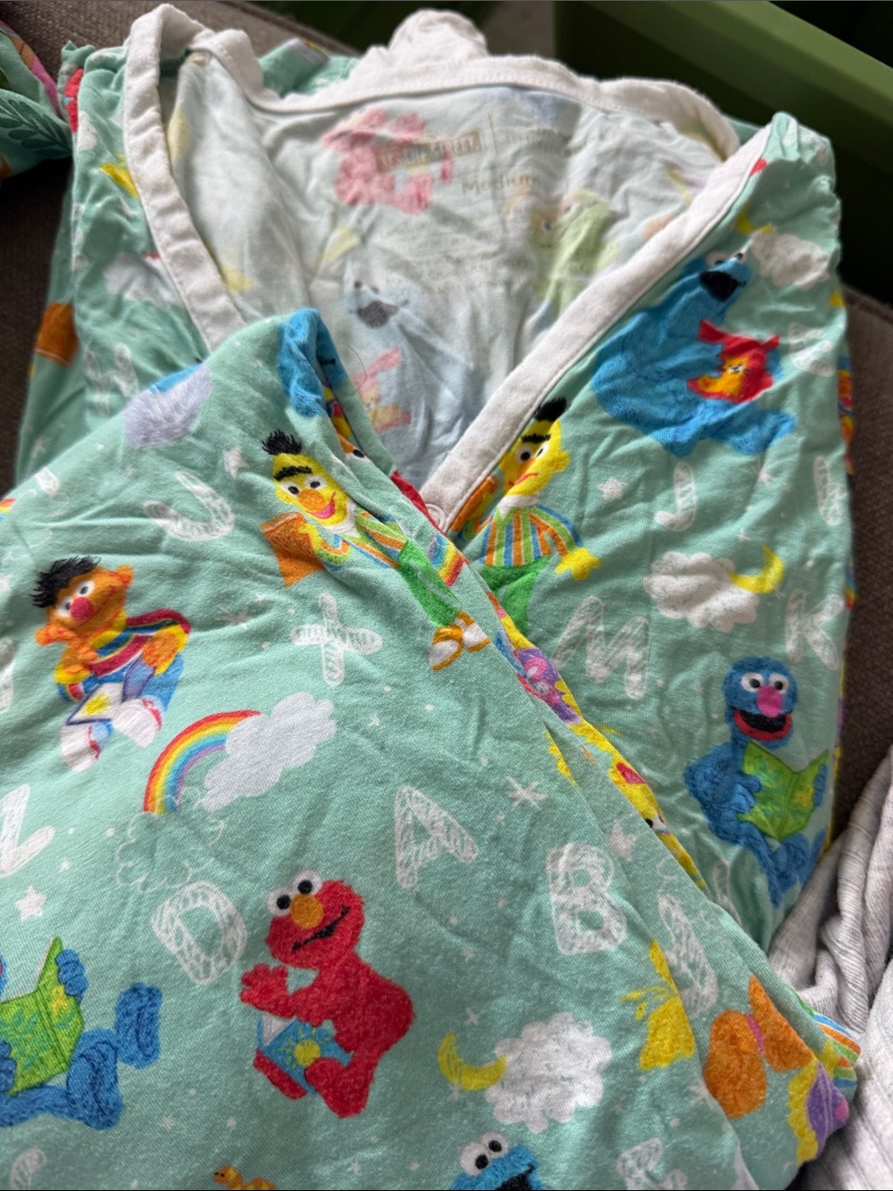 Little Sleepies Sesame Street Pajama Women Set